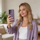 Чехол Tech-Protect MagMat для Samsung Galaxy S26 Ultra Matte Cobalt Violet with MagSafe (5906302339587) - изображение 8