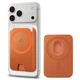 Чохол Spigen Valentinus MagFit Plus Universal Magnetic Card Holder Metallic with MagSafe Orange (8800337244731) - зображення 1