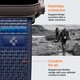 Ремінець Spigen Athlex Air 2 для Apple Watch Ultra 3/2/1 49 mm | Series 11/10 46 mm | Series 9/8/7/6/5/4/SE 45 mm | 44 mm Active Navy Blue (AMP10608) - зображення 10