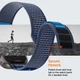 Ремінець Spigen Athlex Air 2 для Apple Watch Ultra 3/2/1 49 mm | Series 11/10 46 mm | Series 9/8/7/6/5/4/SE 45 mm | 44 mm Active Navy Blue (AMP10608) - зображення 11