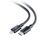 Кабель 3mk Hyper Cable USB-C - Lightning 20W 1.2m Black (5903108541206) - изображение 2
