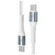 Кабель 3mk Hyper Cable N-Series USB-C to USB-C 1m White (5903108680219) - изображение 2