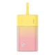 Портативний зарядний пристрій Baseus Popsicle 5200mAh 20W with Built-In Lightning Cable/USB-C to USB-C Cable Yellow Pink (P10055601Y13-00) - зображення 1