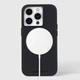 Чехол Case-Mate Silicone для iPhone 15 Pro черный with MagSafe (CM051468) - изображение 2