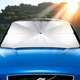 Зонтик на лобовое стекло в авто Car Umbrellas автомобильный козырек для защиты от солнца - изображение 12