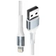 Кабель 3mk Hyper Cable N-Series USB-A to Lightning 2m White (5903108680325) - зображення 2