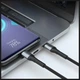 Кабель 3MK Hyper Cable N-SERIES USB-C to USB-C 2m 20V/3A 60W Black (5903108680226) - изображение 3