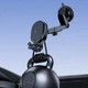 Автотримач Baseus Stable з бездротовою зарядкою 15W гравітаційний з присоскою чорний (6932172662615) - зображення 12