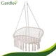 Двухместная подвесное кресло-качалка Gardlov 21855 (до 300 кг) - Крупная качели «Гнездо аистки» с 3 подушками, кремовая - изображение 3