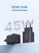 Зарядний пристрій Ugreen X527 GaNInfinity 45W GaN Fast Charger 3-Port сумісний з iPhone 17 Pro Max, Air 16, 15, 14, 13, 12 Plus, Pixel 9, 8 Pro 7a, S25, S24, S23 Ultra, A56, A2 (65156) - зображення 11