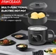 Электрическая мини-мультиварка (электрокастрюля) PANCERKA 1,6 л, 550 Вт, HD цифровой дисплей, сенсорное управление, 8 режимов, пароварка, 220–240 В, черный - изображение 7