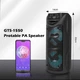 Портативна бездротова Bluetooh колонка з RGB-підсвіткою та караоке Чорна - изображение 3