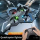 Радиоуправляемый самолет-дрон из EVA с LED-подсветкой, трюками 360°, 2 режима скорости, с пультом, USB-зарядка - изображение 2