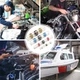 Набор термоусадочных гильз с оловом припоем, 120 гильз, 2 длины 40мм и 26мм, гильза с припоем, защита от влаги, термоусадка - изображение 7