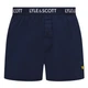 Подарочный набор боксерки мужские трусы 2шт Lyle and Scott Mens Woven Boxer Trunk Set - XL - изображение 3