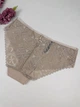 Кружевные слипы с портупеей сзади 2Р0053, 4XL (ОБ 124-133), Кофейный - изображение 4