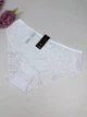 Кружевные слипы с портупеей сзади 2Р0053, XXL (ОБ 100-113), Белый - изображение 1