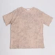 Модная женская футболка градиентная бежевая (N1569) one size - изображение 3