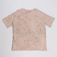 Модная женская футболка градиентная бежевая (N1569) one size - изображение 4