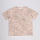 Модная женская футболка градиентная бежевая (N1571) one size - изображение 3