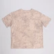 Модная женская футболка градиентная бежевая (N1571) one size - изображение 4