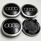 Колпачки на диски Audi 4B0601170A 69 мм 58 mm черные заглушки ауди - изображение 1