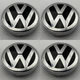 Колпачки Volkswagen 60 мм 56 мм VW фольцваген заглушки - изображение 1