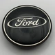 Колпачок с логотипом Ford 68 мм 65 мм хром черный заглушка форд - изображение 2