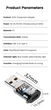 Адаптер OTG USB (тато) — Type-C (мама) — перехідник USB на USB-C для смартфона, планшета та ПК QC-069 - зображення 6