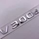 Шильдик логотип емблема Mercedes колір хром v300d - зображення 4