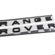 ЕМБЛЕМА напис RANGE ROVER (РЕНЖ РІВЕР) КАПОТ БАГАЖНИК (ЗНАЧОК, НАКЛЕЙКА, ЛОГОТИП) чорна рельєфна - зображення 2