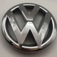 Емблема передня на решітку радіатора Volkswagen Фольцваген 150 мм TIGUAN 5N, PASSAT B7 (NMS) USA хром 561853600 - зображення 7