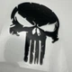 Наклейка Punisher карач череп пунішер чорна skull 10 см - зображення 3