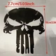 Наклейка Punisher каратель череп пунишер рефлективная светоотражающая skull 100 мм - изображение 6