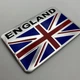 Наклейка на авто светоотражающая флаг Англии Британия 80 мм 50 мм England - изображение 3