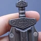 EDC Фиджет игрушка меч с ножнами слайдер магнитный Fidget Toy антистресс клацалка (черный) - изображение 4