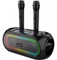 Аккумуляторная акустическая колонка ZQS 4247/7978 с Bluetooth и 2 микрофонами 120 Вт - изображение 1