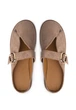 Клоги жіночі Loretta 8086/Khaki/X390-3/B 36 Бежевий - зображення 3