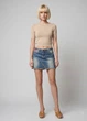 Женская винтажная джинсовая юбка мини No brand DKNY-03-675 42 Синий - изображение 1