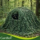 Маскова сітка Gardlov Woodland 2 x 5 м, тіньова та захисна, водостійка, посилені краї + 100 стяжок у комплекті (27383) - зображення 3