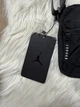 Сумка через плечо Jordan в минималистичном стиле черного цвета 18×12 см - изображение 5