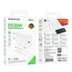 Мережевий Зарядний Пристрій Borofone BA84A 1USB-C PD/QC 30W+Type-C to Lightning Бiлий - зображення 2