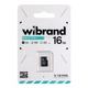 Карта памяти Wibrand MicroSDHC 16gb UHS-1 10 Class Черный - изображение 2