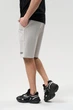 Мужские хлопковые шорты серый BASE SHORTS Grey в стиле Casual XL - изображение 6