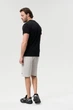 Мужские хлопковые шорты серый BASE SHORTS Grey в стиле Casual XL - изображение 2