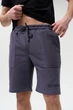 Мужские хлопковые шорты графитовый BASE SHORTS Graphite в стиле Casual M - изображение 1