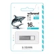 USB флеш-накопитель Wibrand 16gb Shark Серебро - изображение 2