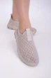 Слипоны женские Fashion бежевые 350969_37 (24 см) - изображение 4