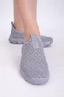 Слипоны женские Fashion серые 350968_39 (25 см) - изображение 3