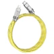 Кабель USB Hoco U113 Solid PD20W Silicone Type-C to Lightning Золотой - изображение 1